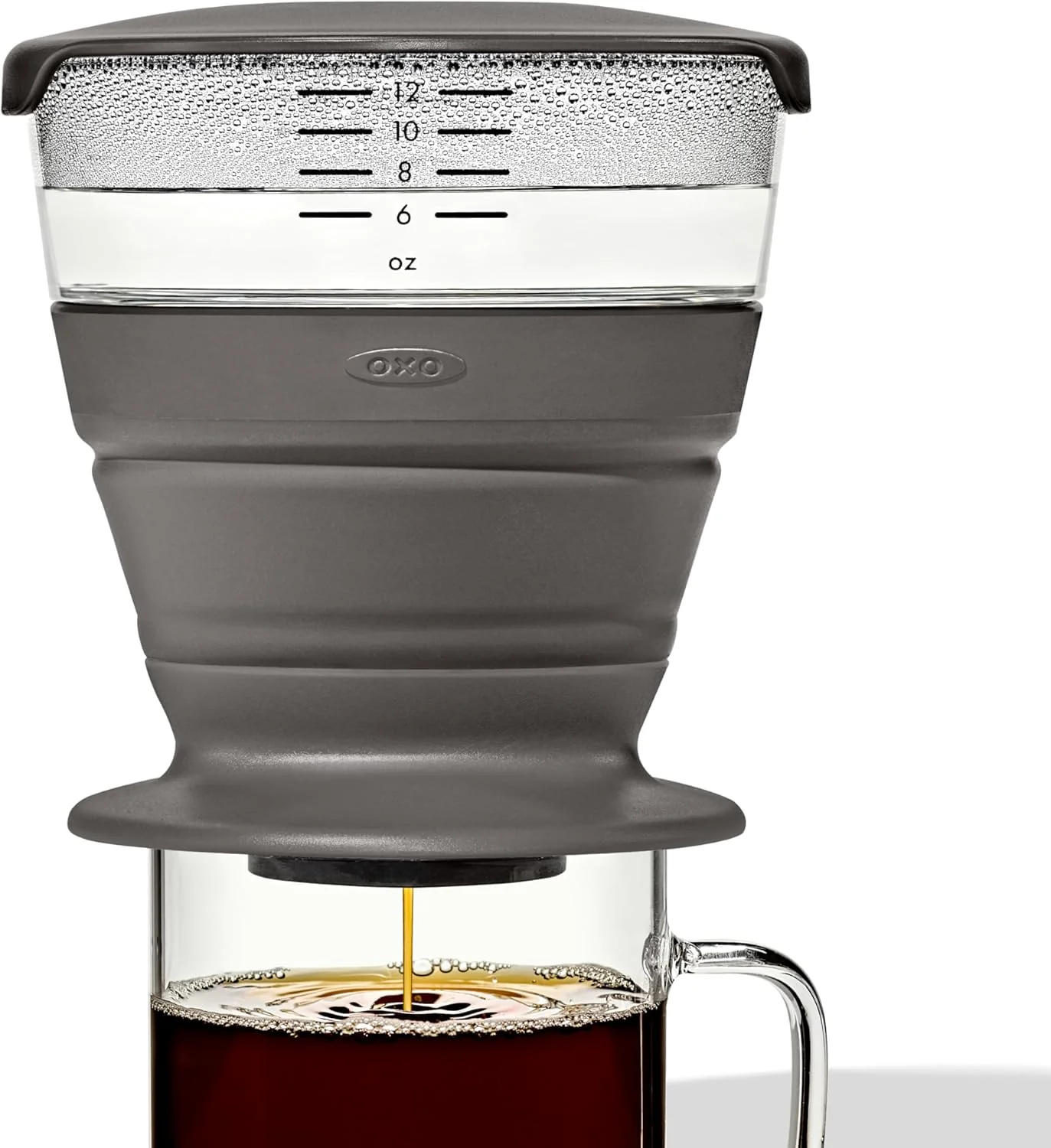 High-Quality OXO Brew Collapsible Pour-Over Coffee Maker with Storage Case Exclusive