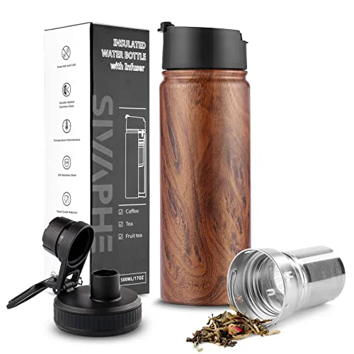 Organic Tea Infuser Bottle With Removable Loose Leaf Tea Strainer First-Class