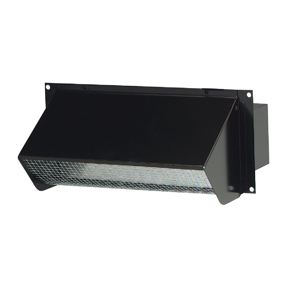 Premium Material Broan-Nutone 3-1 4 In. x 10 In. Black Galvanized Steel Wall Vent Cap Top-Quality