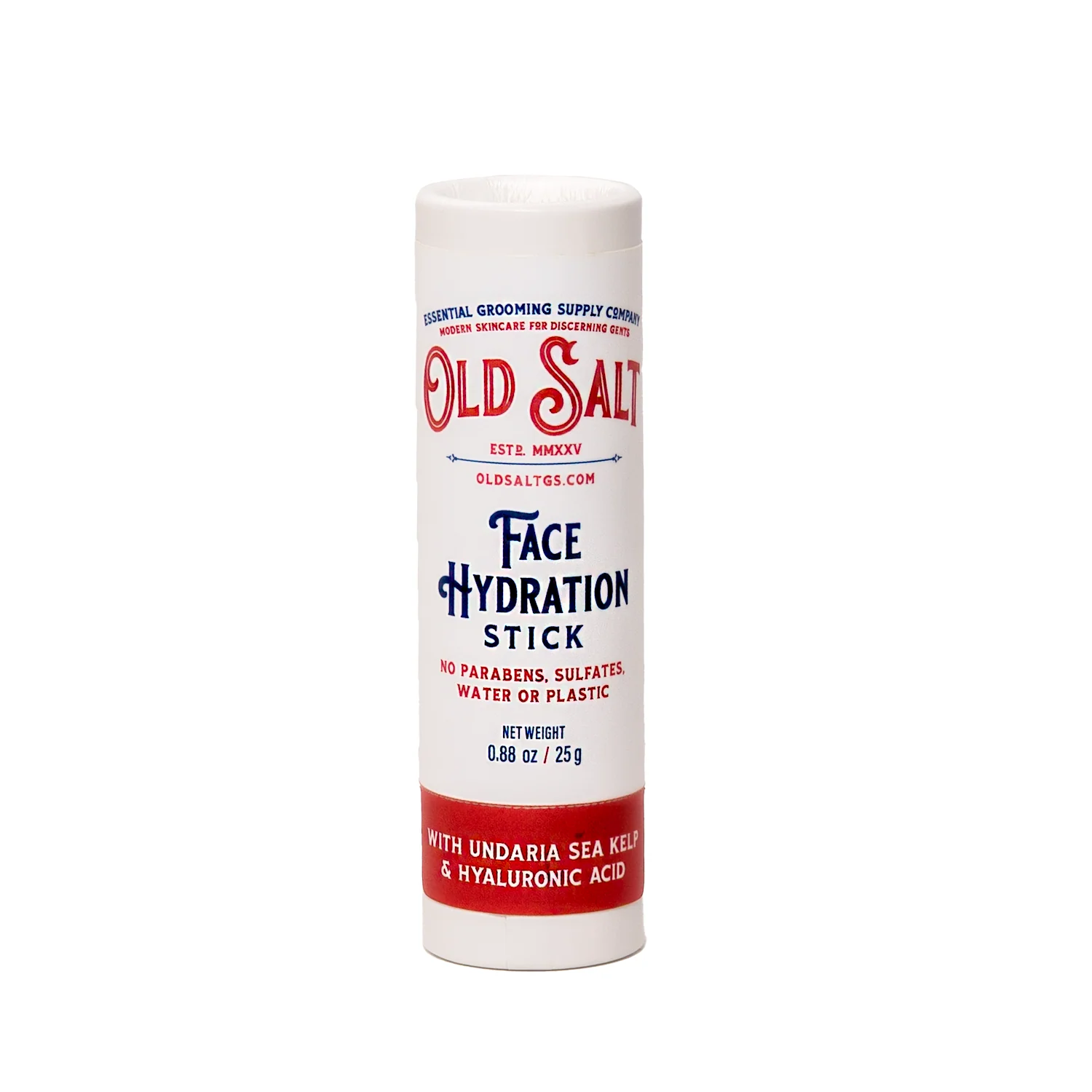 Crafted Old Salt Daily Hydration Stick with Undaria Sea Kelp Hyaluronic Artisan