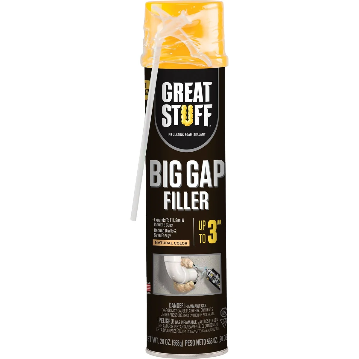 Convenient Great Stuff 20 Oz. Big Gap Filler Durable