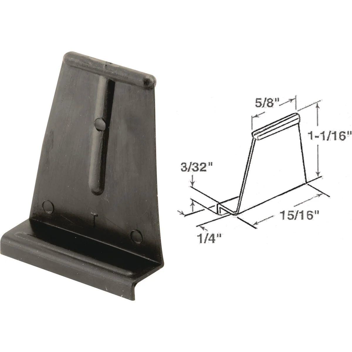 Trusted Prime-Line Black Spline Channel Pull Tab 6-Pack Next-Generation