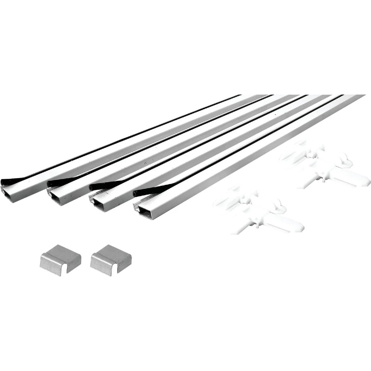 Crafted Prime-Line 3 4 In. x 5 16 In. x 4 Ft. White Screen Frame Kit Healthy
