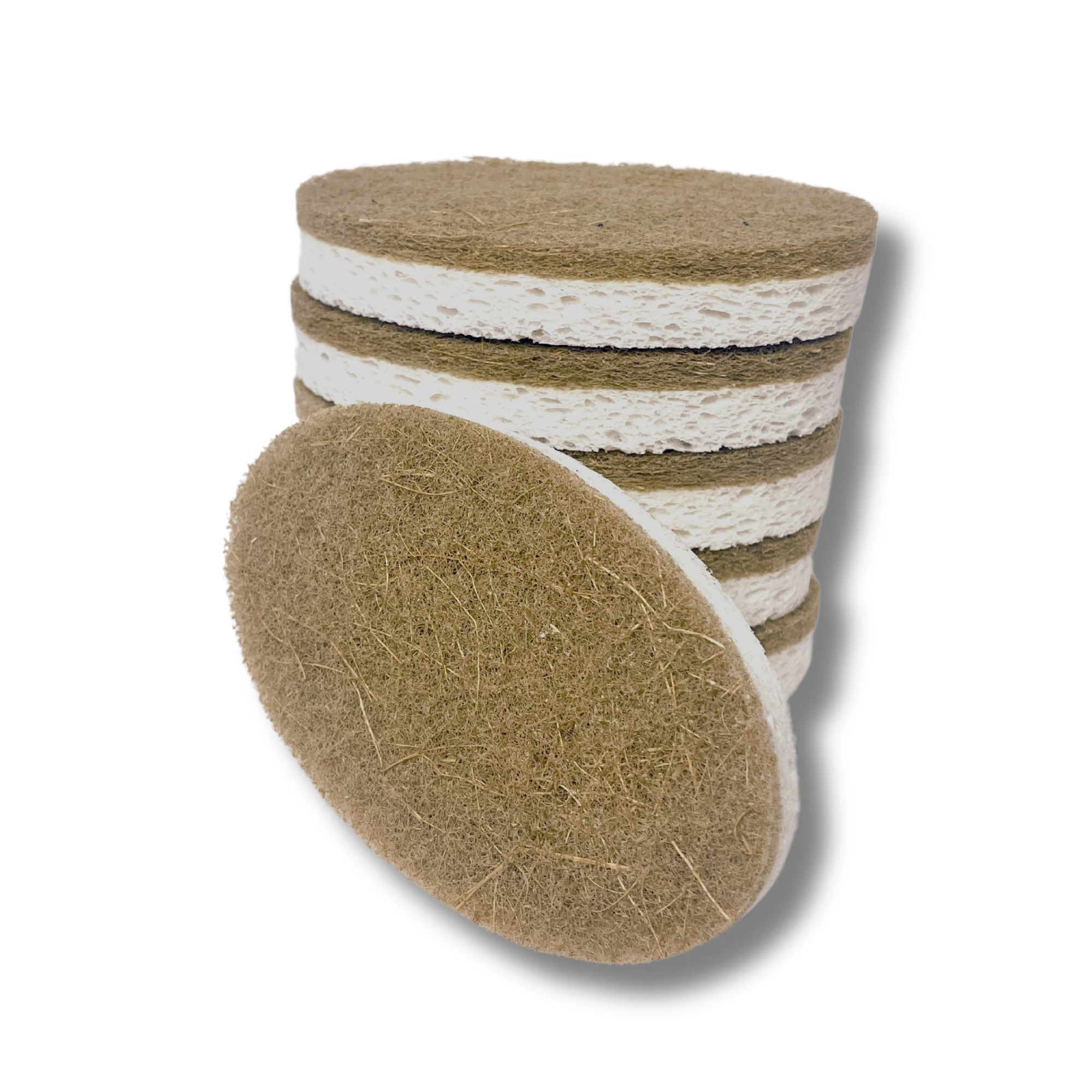 Convenient Scrub Be Love Oval Dish Sponge Pack Verified