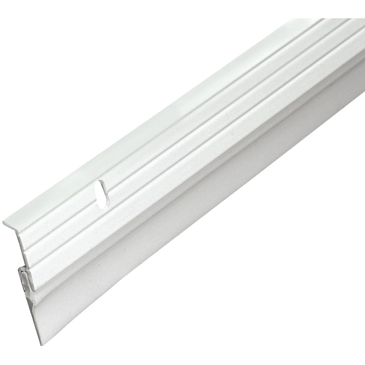 Convenient Do it 1-5 8 In. x 36 In. White Aluminum Vinyl Door Sweep Long-Lasting