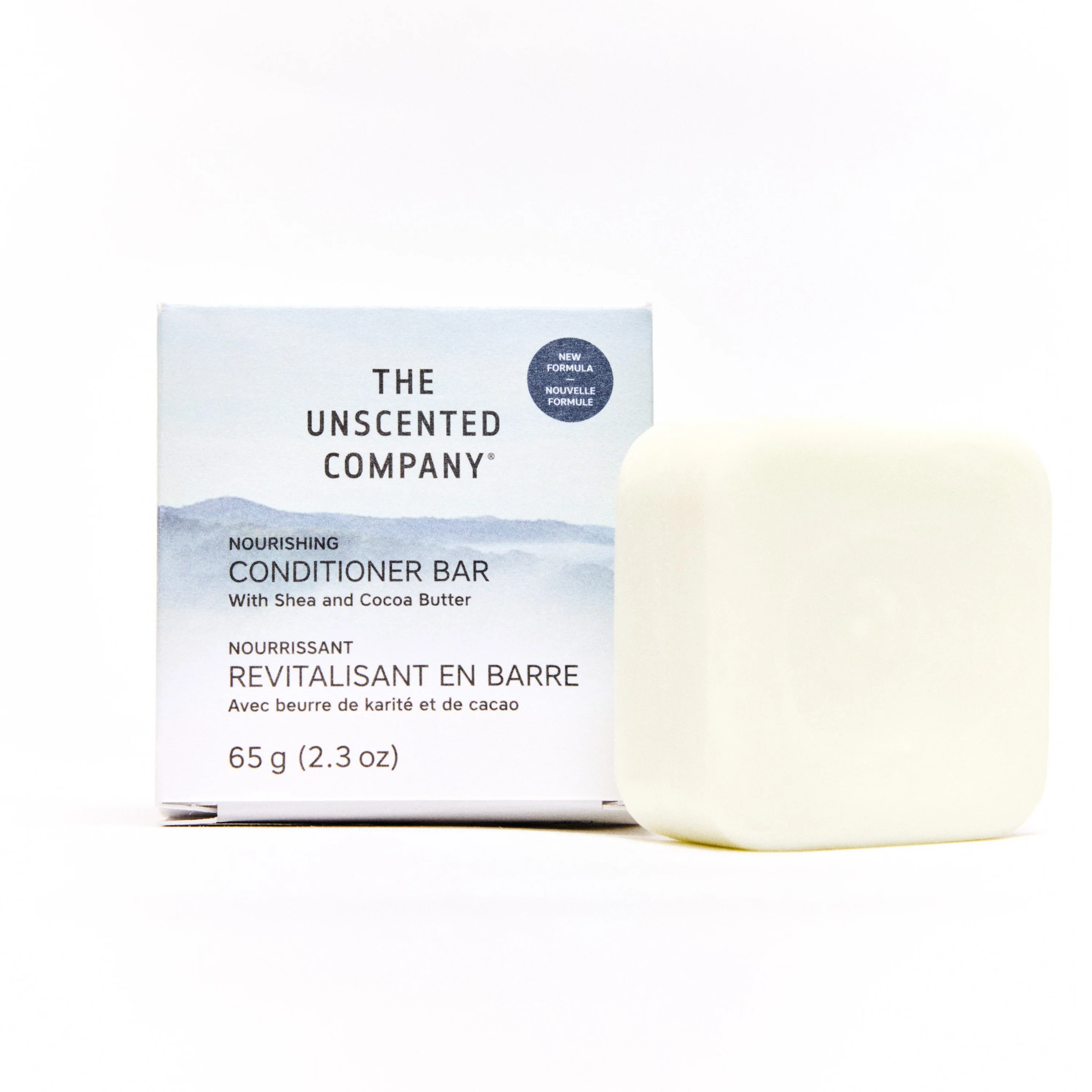 Recyclable The Unscented Company Nourishing Conditioner Bar Traditional