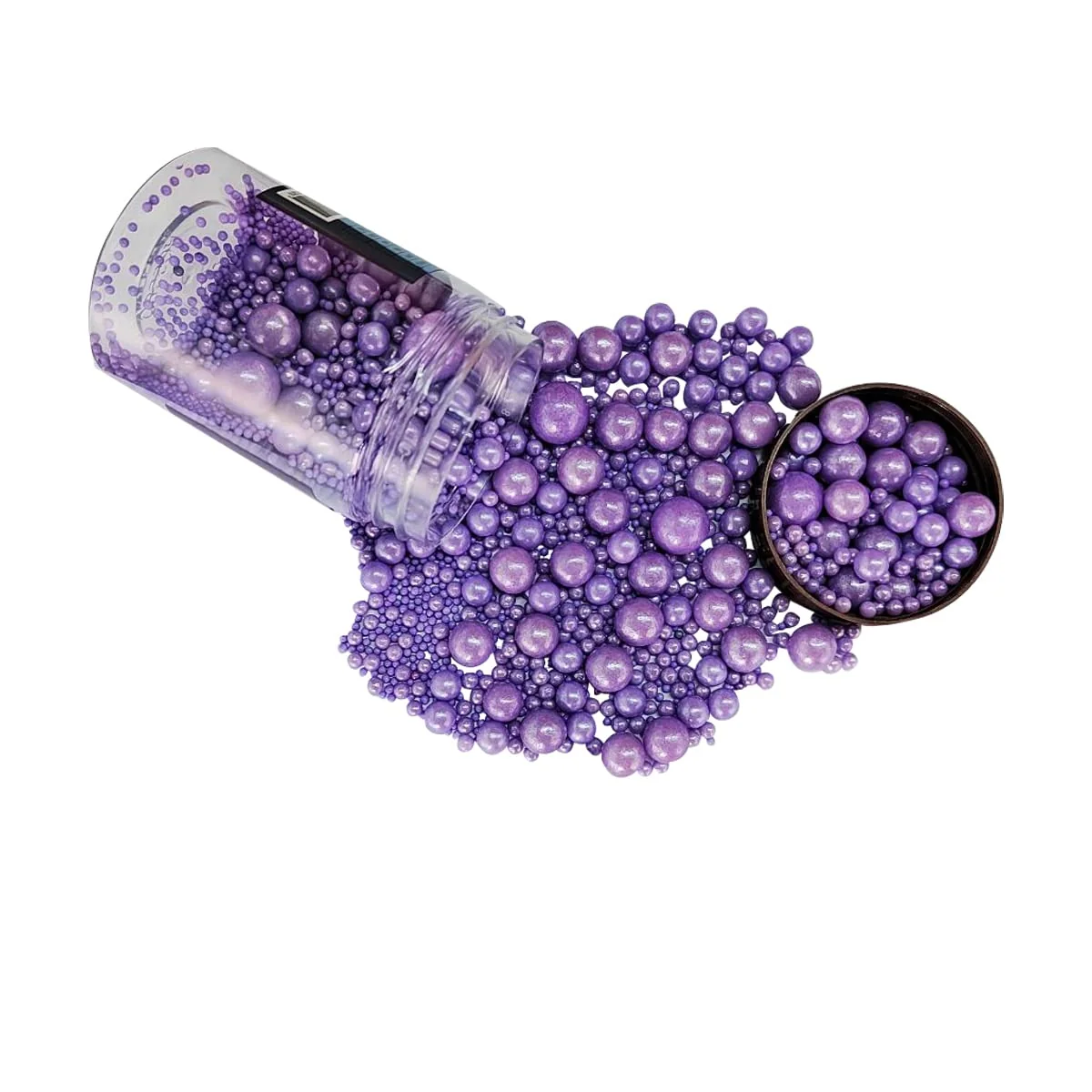 Efficient Edible Purple Sugar Pearls Candy Sprinkles 120G 4.23Ounce Baking Cake Sprinkles Cupcake and Cake Topper Cookie Decorations Wedding Party Valentines Expertly Made