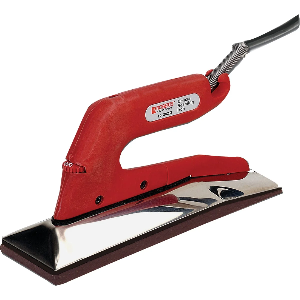 Powerful Roberts 135 Deg F to 425 Deg F Carpet Bond Iron Comfortable