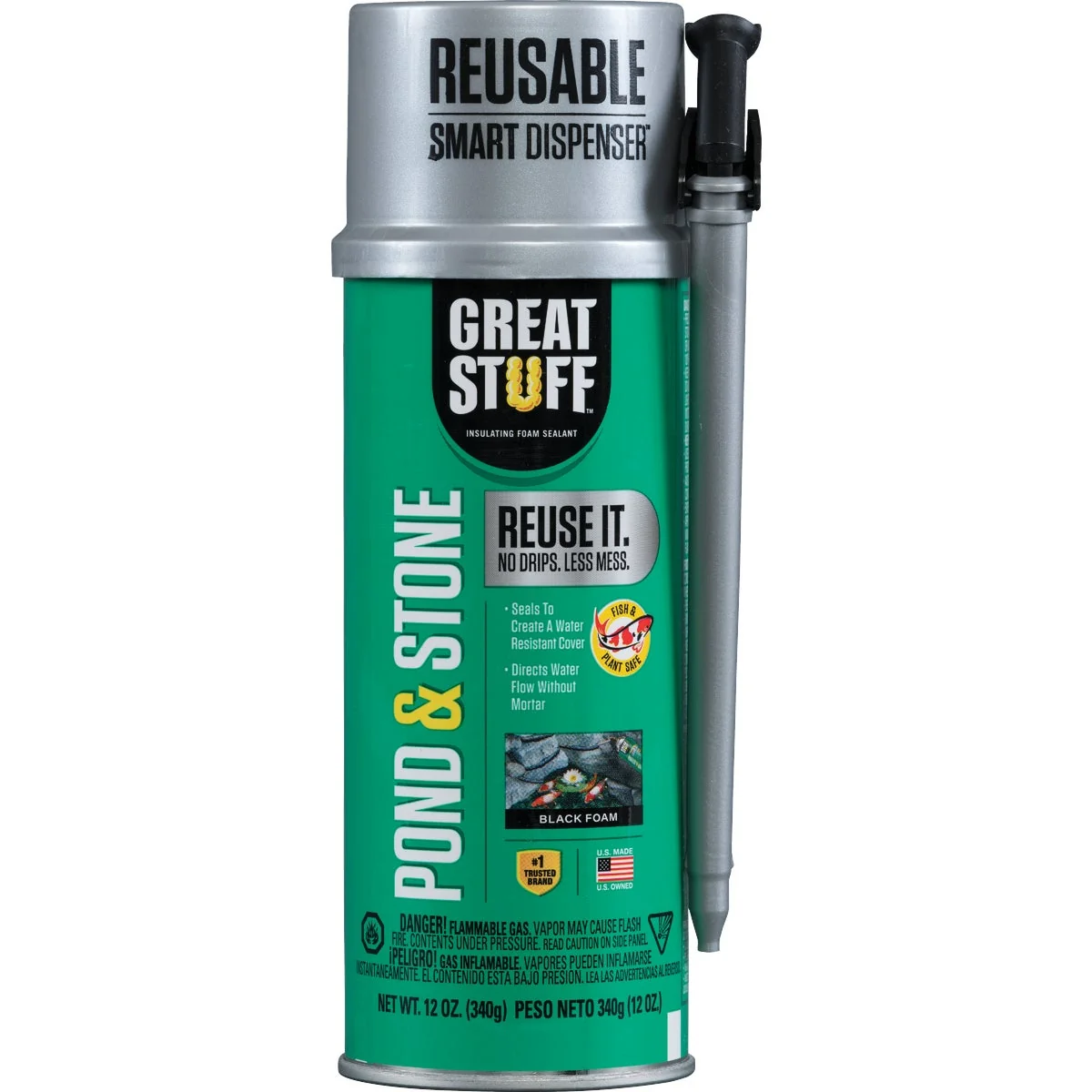 Refined Great Stuff Smart Dispenser 12 Oz. Pond Stone Sealant Outstanding