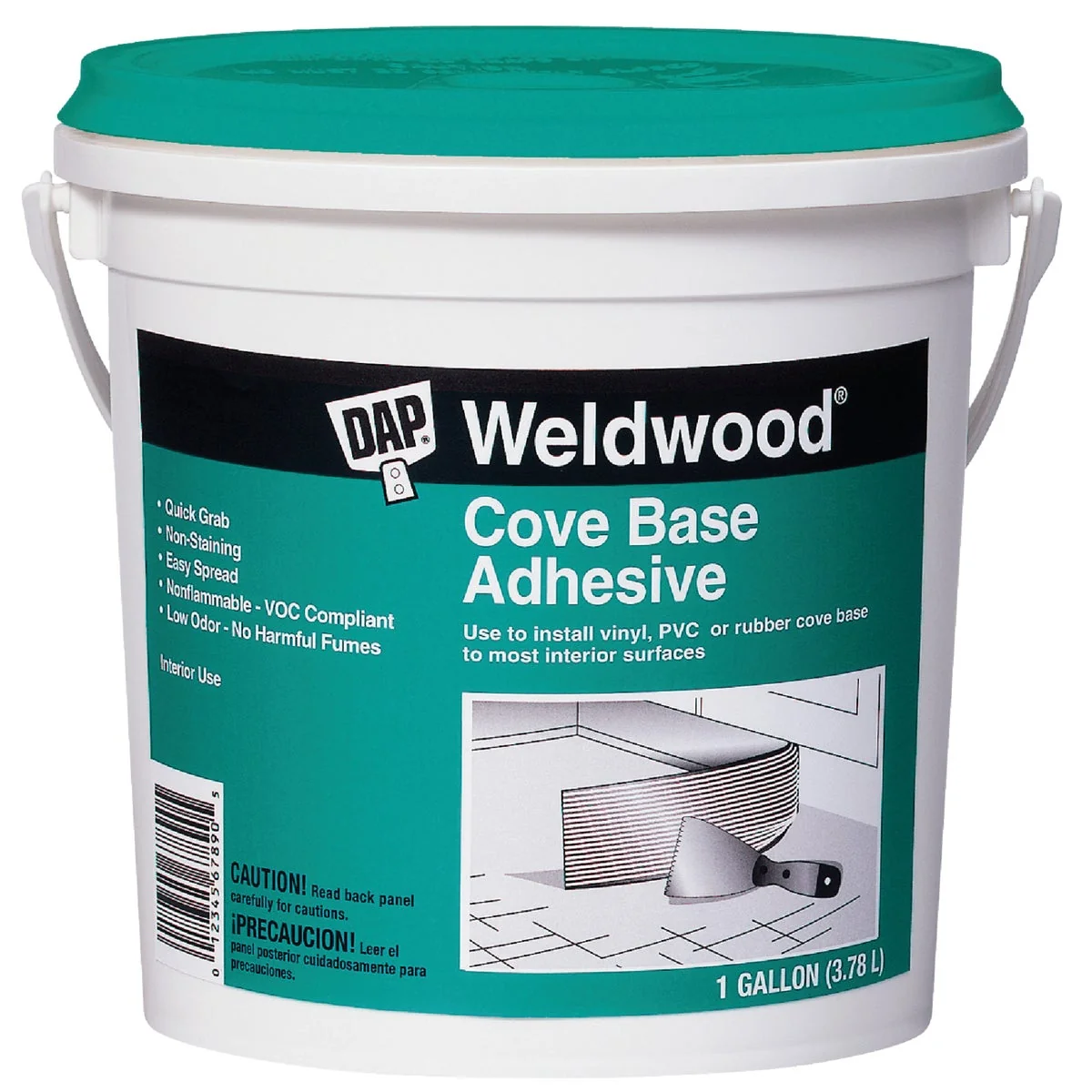 Certified DAP Weldwood Cove Base Adhesive 1 Gal. Enhanced