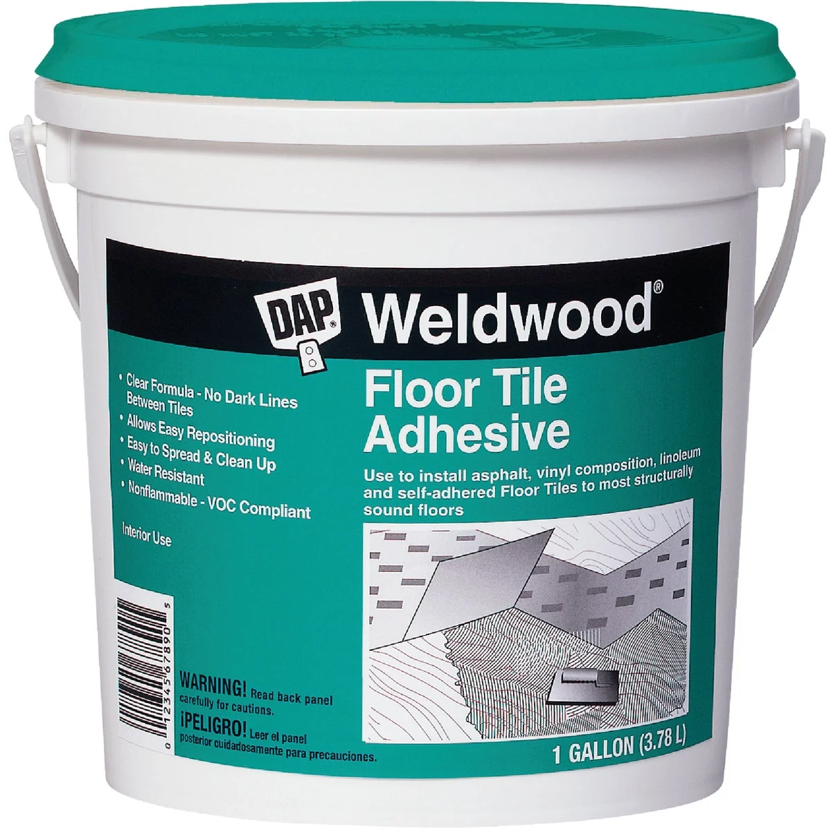 Classic DAP Weldwood 1 Gal. Floor Tile Adhesive Outstanding