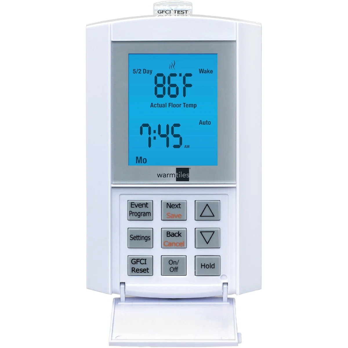 User-Friendly Easy Heat 120V Programmable Thermostat Soft