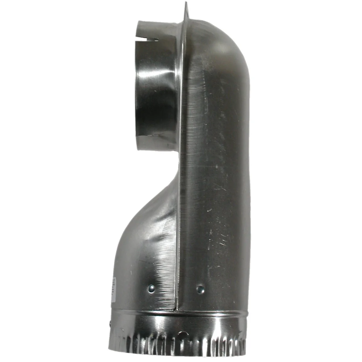 Dependable Builders 4-1 2 In. Heavy-Gauge Drawn Aluminum Dryer Offset Dryer Elbow Efficient