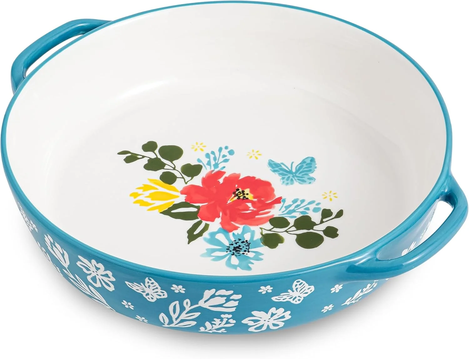 First-Class Wisenvoy Pie Pan Ceramic Pie Dish 9.8 Inches Pie Plate Porcelain Deep Dish Pie Pan Non-Stick Pie Pans Smooth