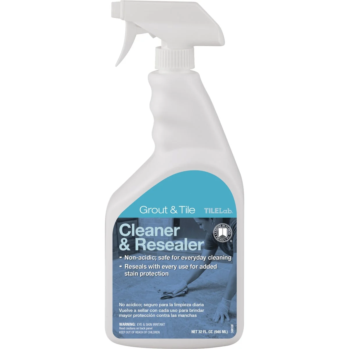 Responsible TileLab 1 Qt. OneStep Tile Grout Cleaner Resealer