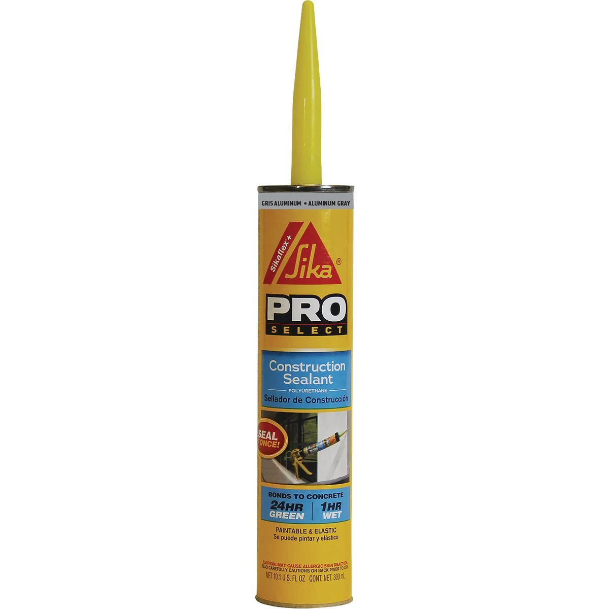 Authentic Sikaflex Sika 10.1 Oz. Pro Select Construction Polyurethane Sealant Aluminum Gray Reliable