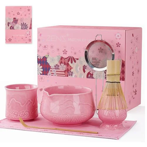Effective Premium Matcha Whisk Set with Blooming Cup Breathable