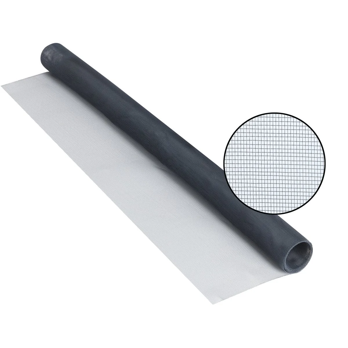 Refined Phifer 48 In. x 84 In. Charcoal Aluminum Screen Ready Rolls Superior