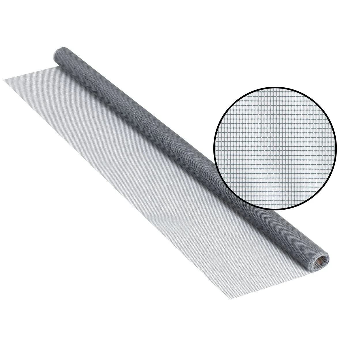 Premium Phifer 24 In. x 84 In. Gray Fiberglass Screen Cloth Ready Rolls Long-Lasting