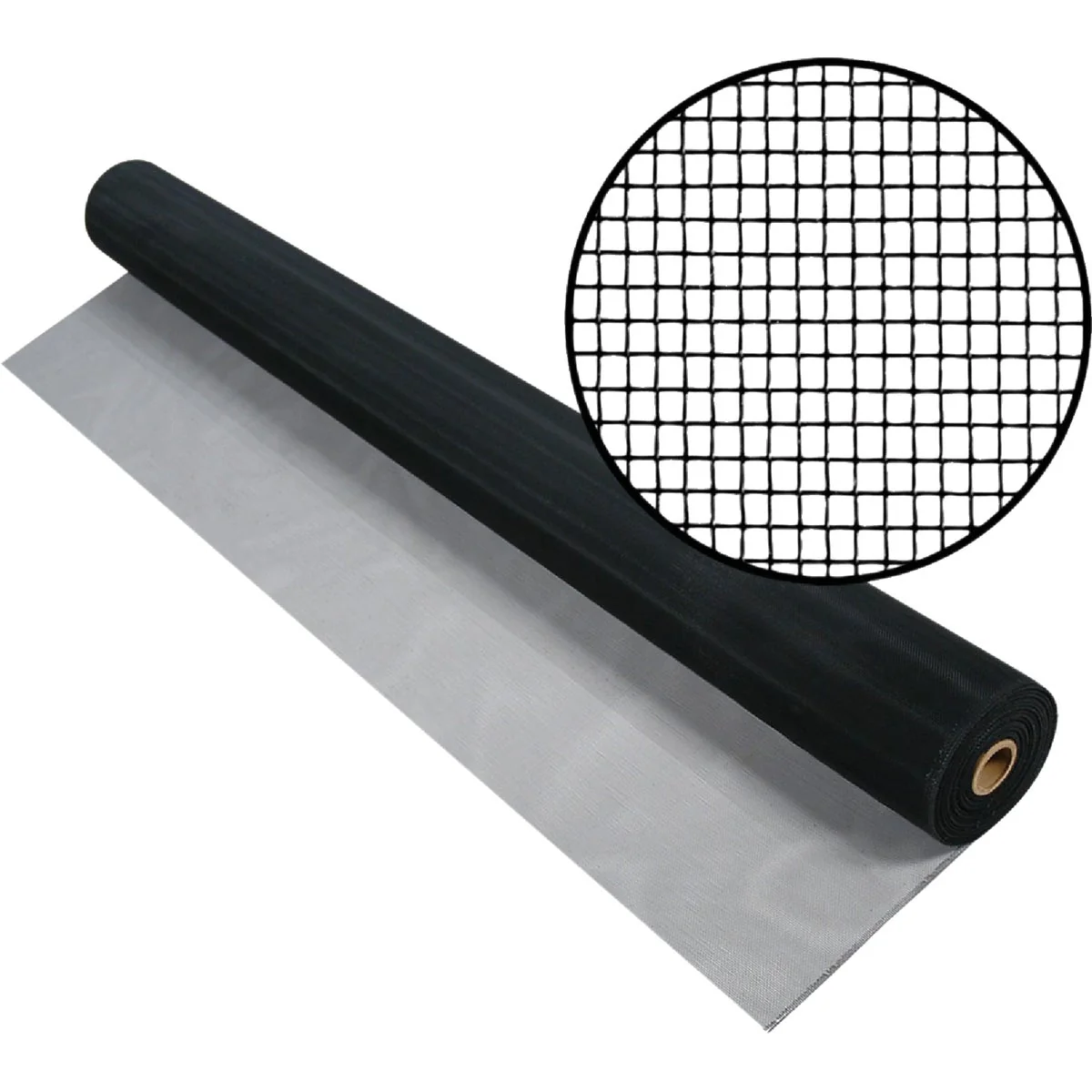 Enhanced Phifer 36 In. x 84 In. Charcoal Aluminum Screen Ready Rolls Healthy