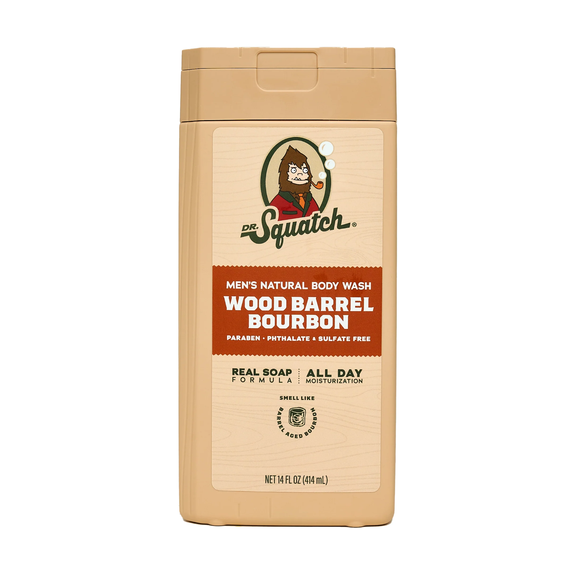 Relaxed Dr. Squatch Body Wash Functional