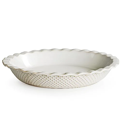 Pure Ceramic Pie Pan 2 Count Excellent