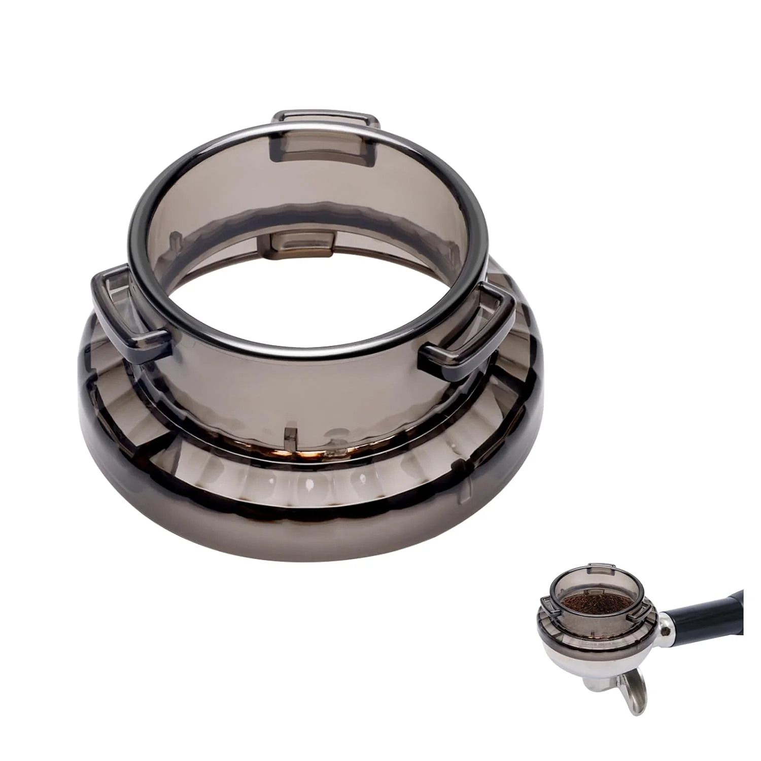Fashionable 54mm Dosing Funnel Catcan Lightweight Espresso Portafilter Funnel for Breville Series Barista Refined