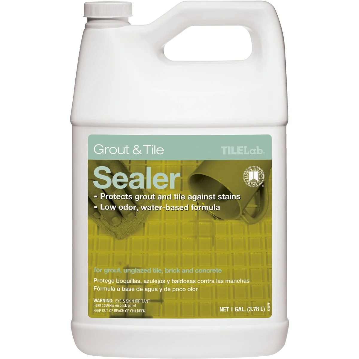 Fashionable Custom Building Products TILELab Gallon Grout Tile Sealer Fast