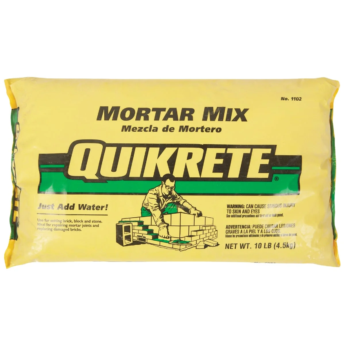 Easy-to-Use Quikrete 10 Lb. Natural Type N Mortar Mix Elite