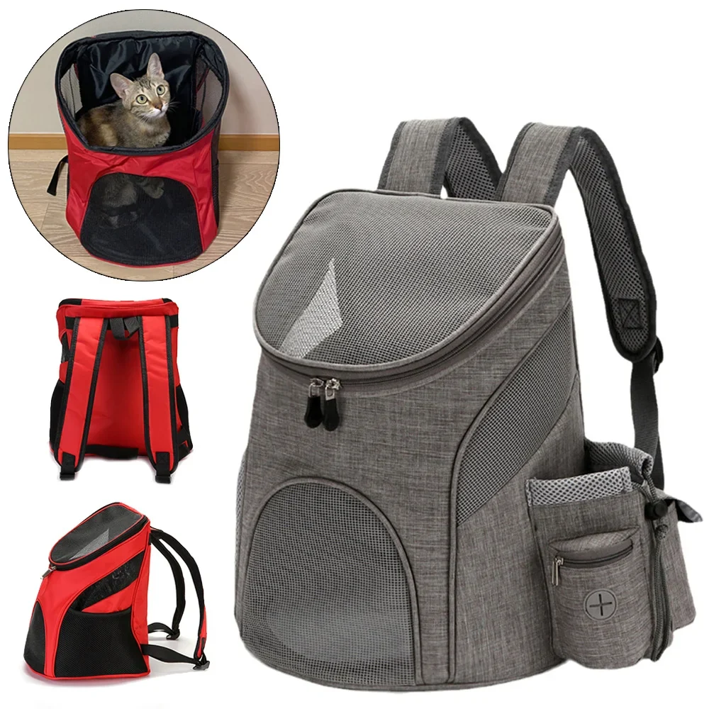 Durable Mesh Breathable Pet Travel Backpack for Cats Small Dogs Comfortable