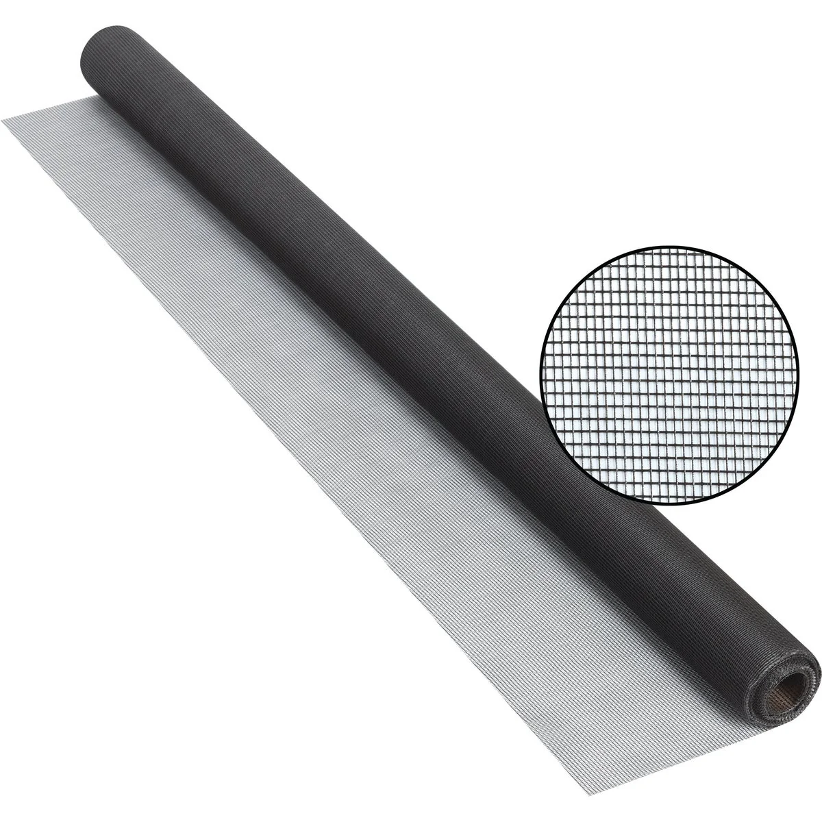 Specialty Phifer 48 In. x 25 Ft. Charcoal Fiberglass Screen Cloth Sophisticated