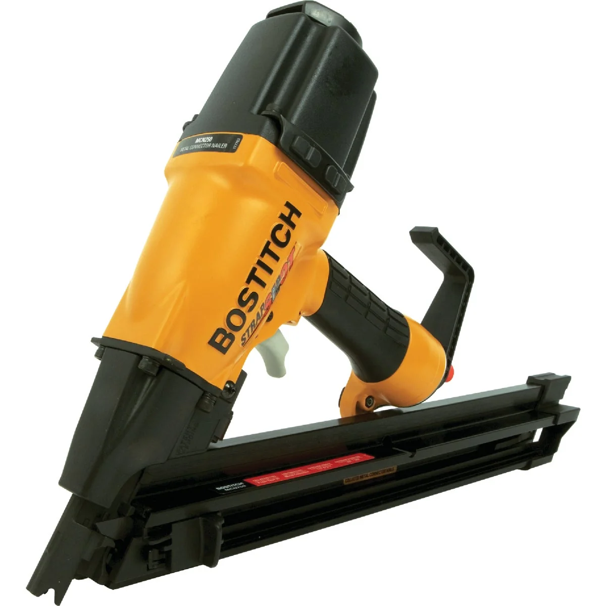 Lightweight Bostitch 35 Degree 2-1 2 In. Paper Tape Strapshot Metal Connector Framing Nailer Elite