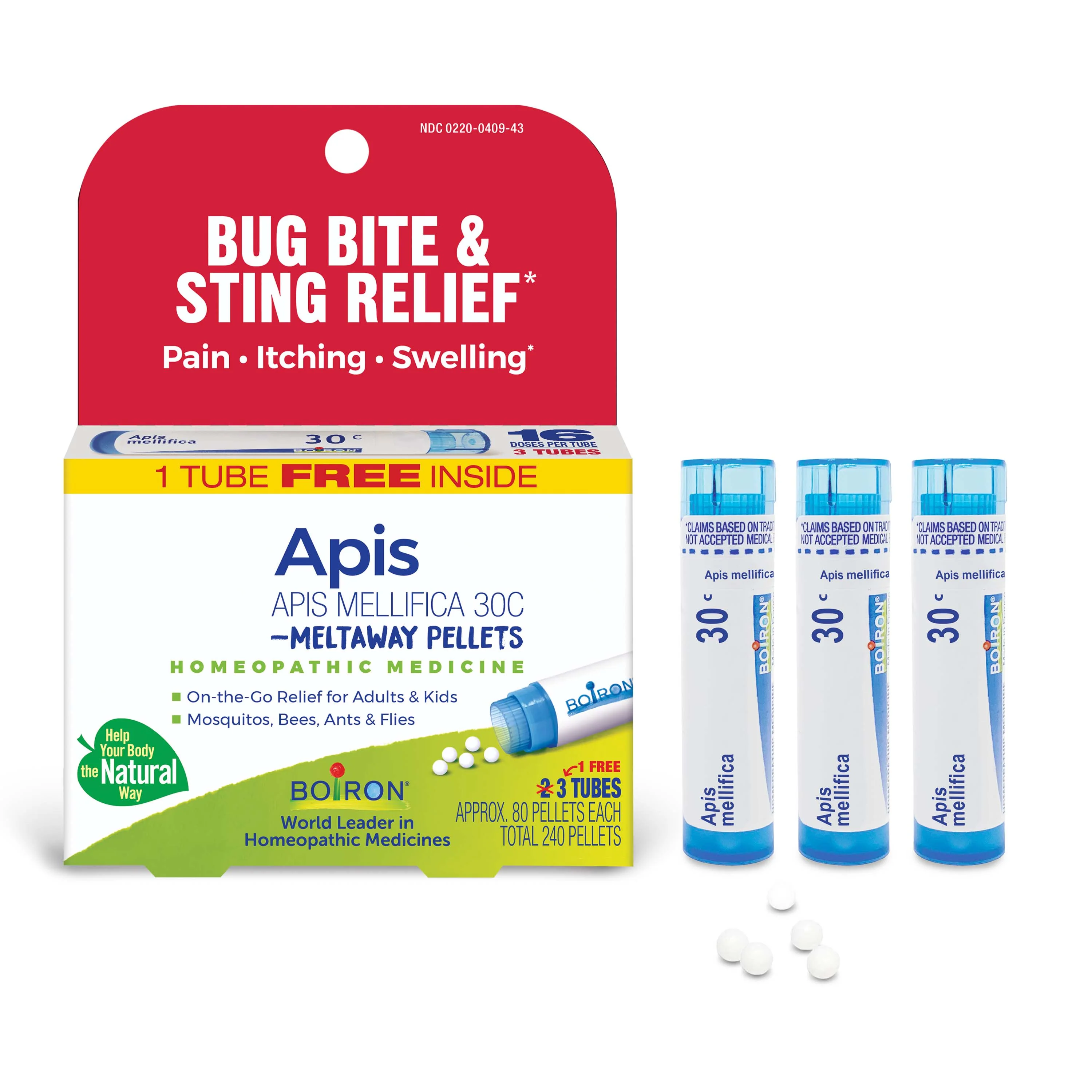 Trendy Boiron Apis Mellifica 30C Bonus Pack Natural