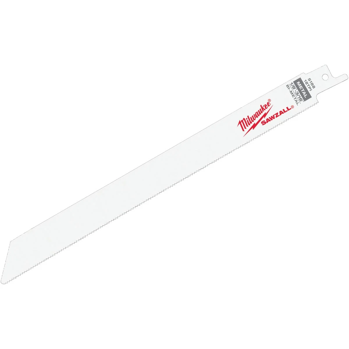 Elite Milwaukee Sawzall 9 In. 18 TPI Metal Reciprocating Saw Blade Authentic