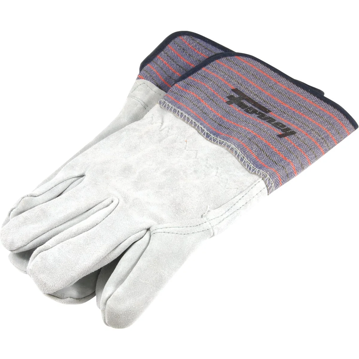 Functional Forney Size 13 In. Gray Large Welding Gloves Convenient