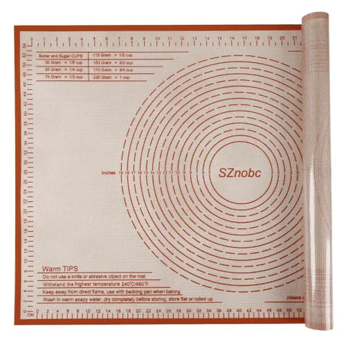 Eco-Friendly Silicone Pastry Mat 36X24 inch Baking mat for Dough Natural
