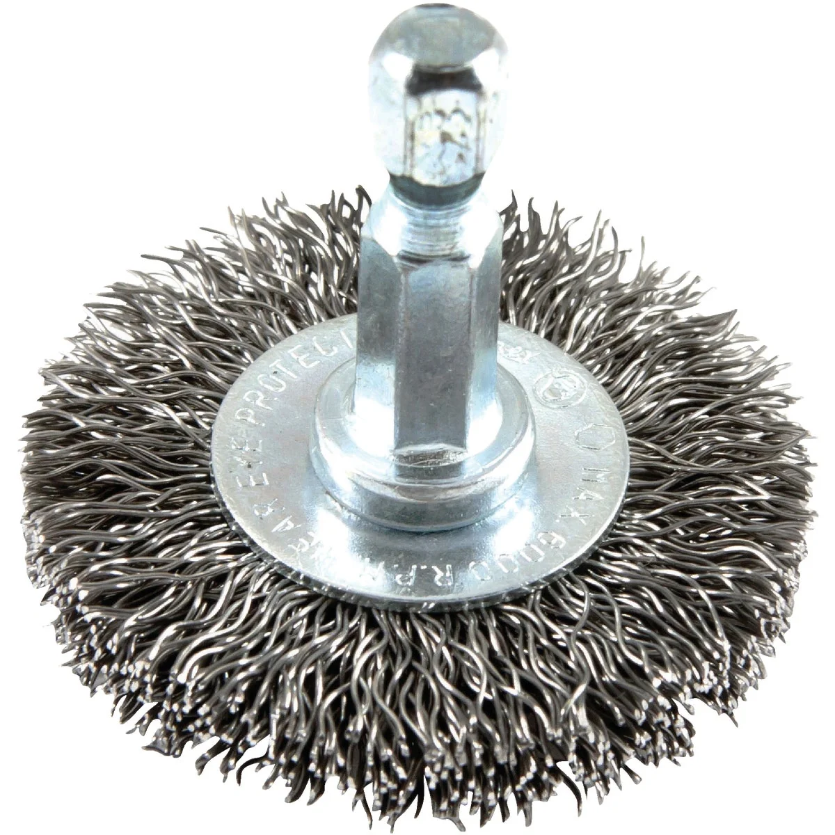 Unique Forney 1-1 2 In. Hex Crimped Coarse Drill-Mounted Wire Wheel Exceptional