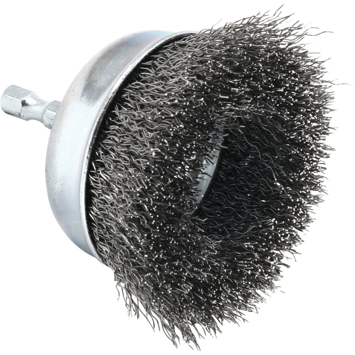 High-Grade Forney 3 In. 1 4 In. Hex Coarse Drill-Mounted Wire Brush Consistent