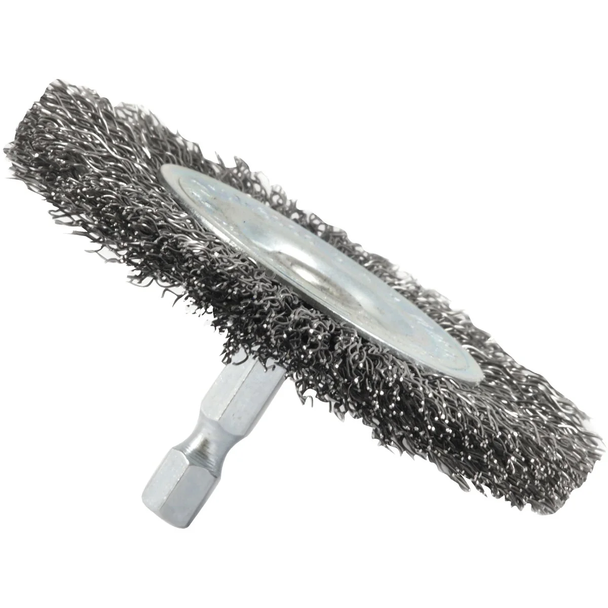 Modern Forney 3 In. Hex Crimped Coarse Drill-Mounted Wire Wheel Enhanced