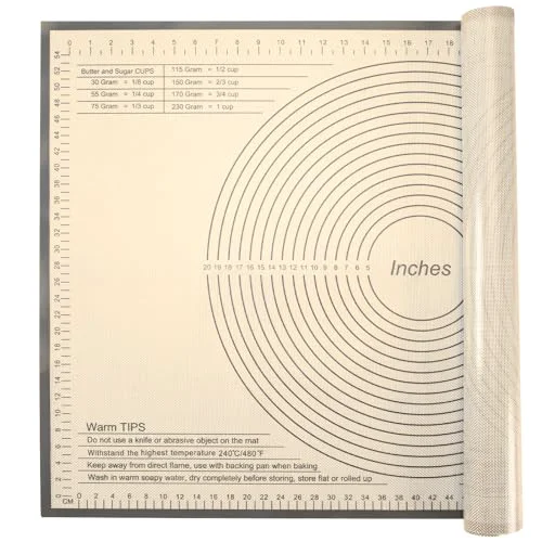 Luxury Silicone Pastry Mat 36×24 Inch Nonstick Baking Mat Prestigious