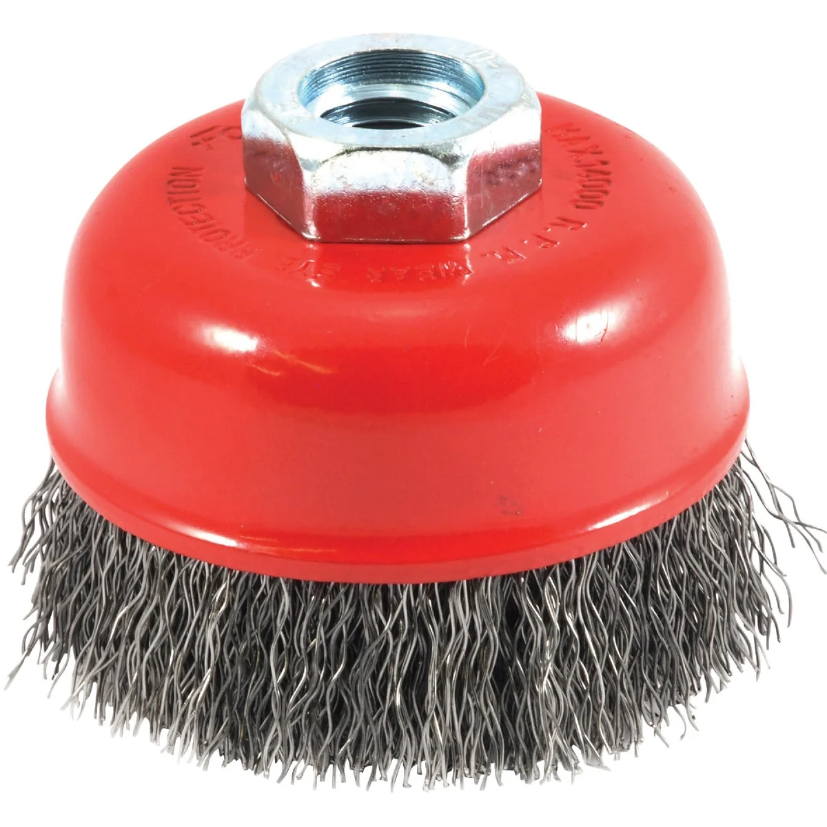 Detailed Forney 2-3 4 In. Crimped .014 In. Angle Grinder Wire Brush Trusted