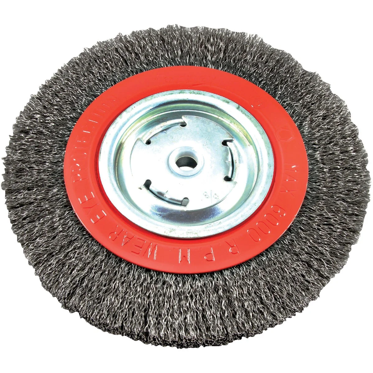 Environmentally Friendly Forney 8 In. Crimped Coarse .012 In. Bench Grinder Wire Wheel Optimized