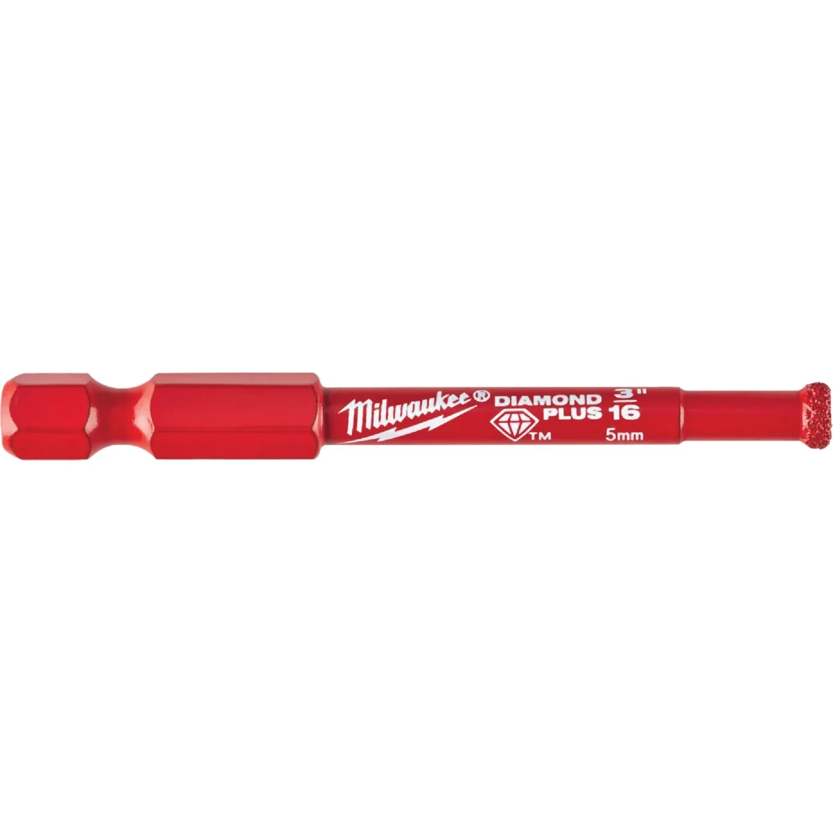 Breathable Milwaukee 3 16 In. x 2-1 8 In. Diamond Glass Tile Drill Bit Genuine