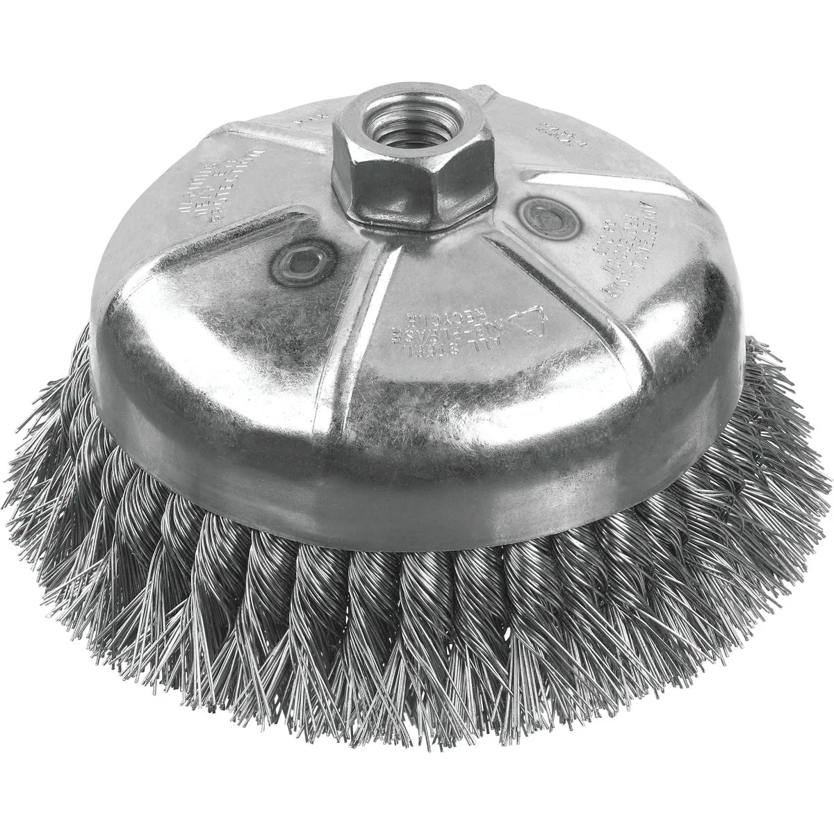 Detailed DeWalt Extended Performance 4 In. Carbon Knot Angle Grinder Wire Brush Healthy