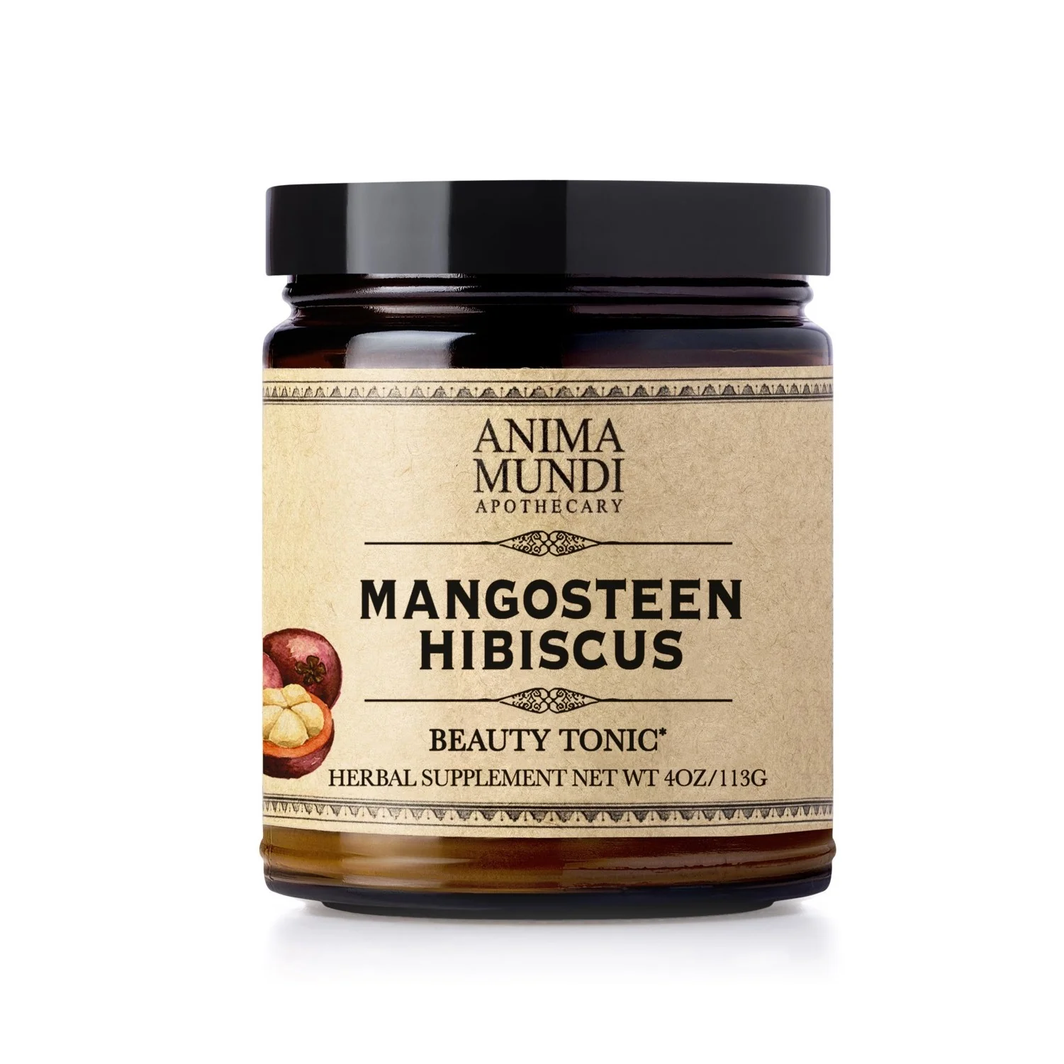 Breathable Anima Mundi MANGOSTEEN HIBISCUS Beauty Tonic Powder Crafted