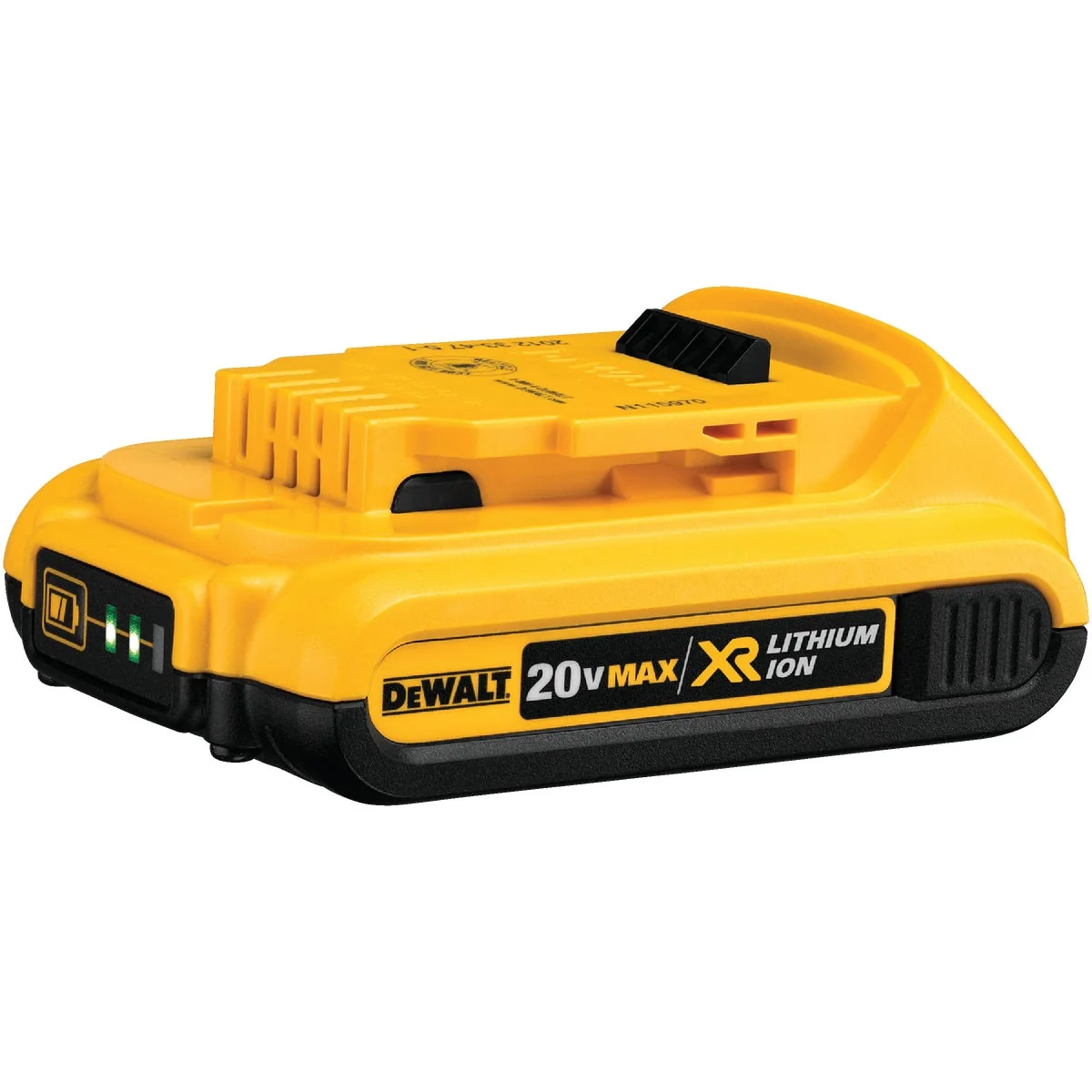 Efficient DeWalt 20 Volt MAX XR Lithium-Ion 2.0 Ah Compact Tool Battery 2-Pack Eco-Friendly