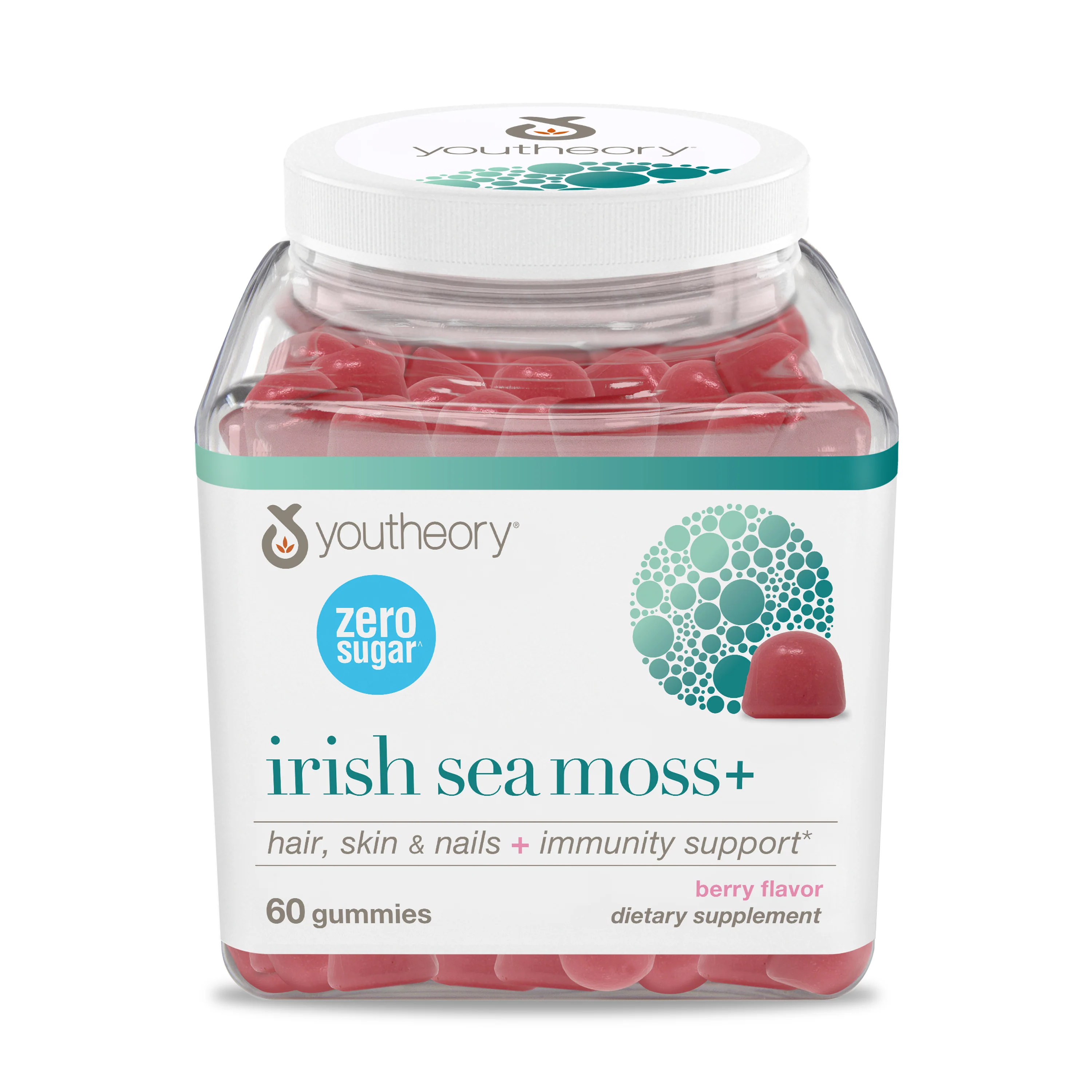 Genuine Youtheory Irish Sea Moss Zero Sugar Gummy Contemporary