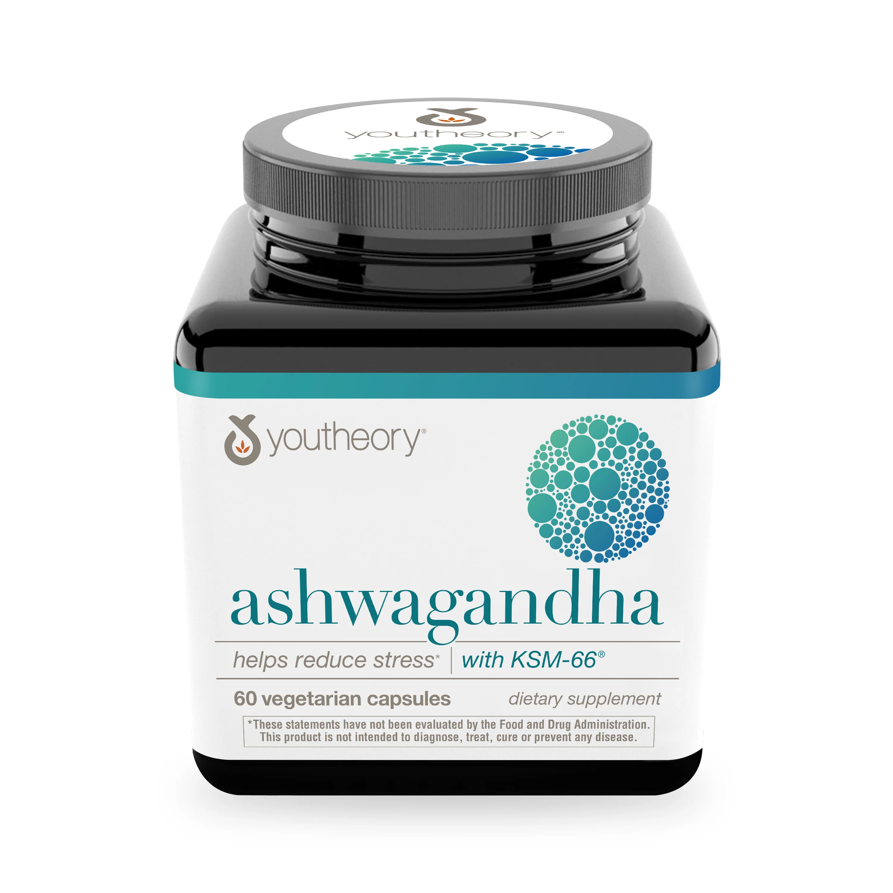 Original Youtheory Ashwagandha Capsules with KSM-66® Pure