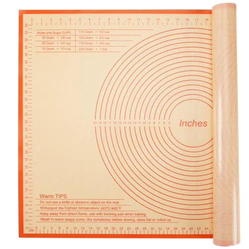 Elite Silicone Pastry Mat 36×24 Inch Nonstick Baking Mat Enhanced