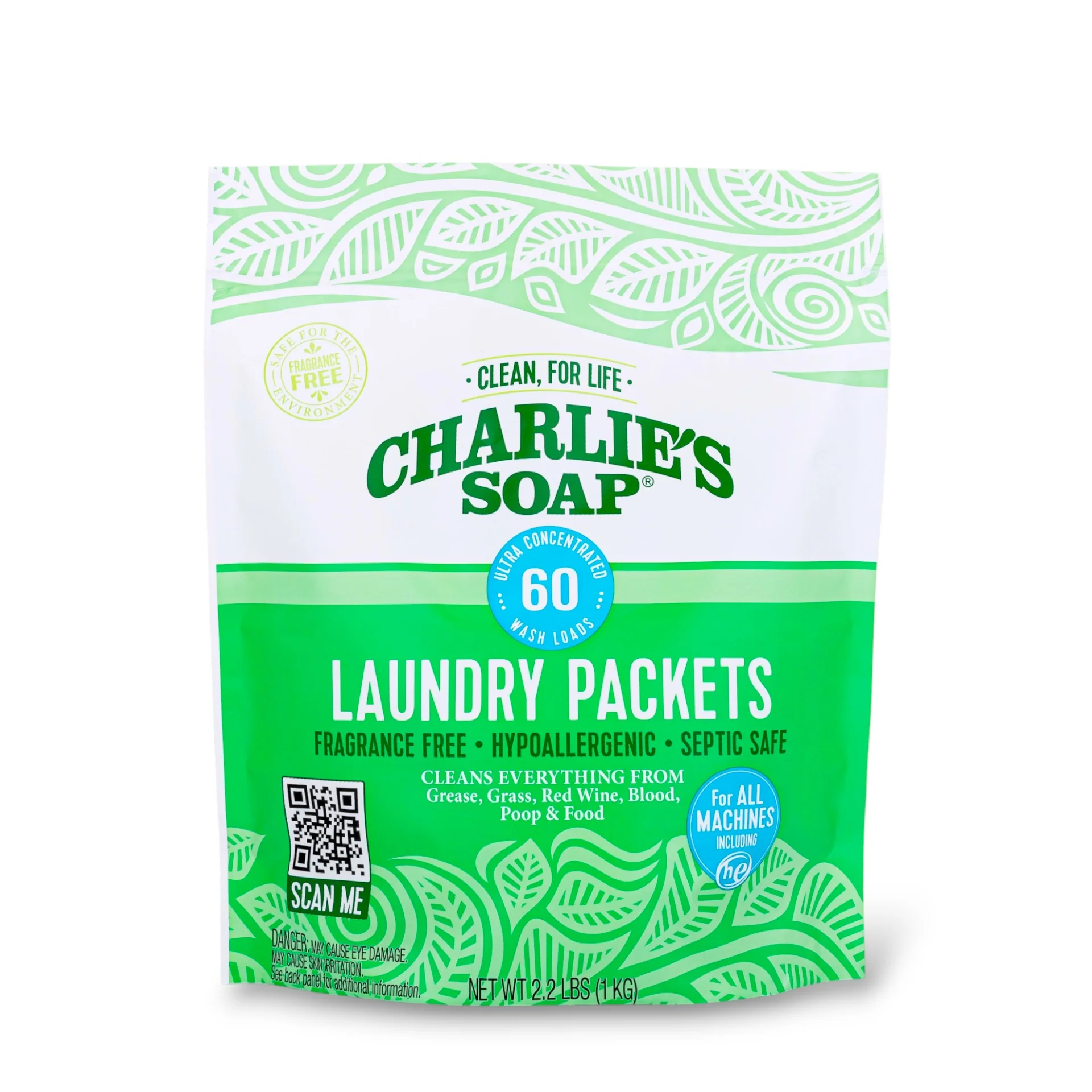User-Friendly Charlie’s Soap Powder Laundry Pods – Ultra Concentrated Traditional